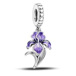 925 Sterling Silver Exquisite Leaf and Flower Horticulture Charms Beads Fit Original  Bracelets Bangles Fine Jewelry Gift