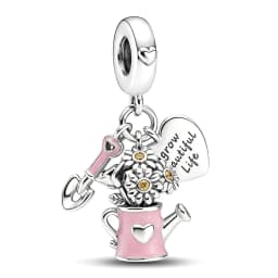 925 Sterling Silver Exquisite Leaf and Flower Horticulture Charms Beads Fit Original  Bracelets Bangles Fine Jewelry Gift