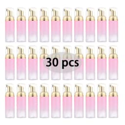Grafting Eyelash Cleaning Kit 60ML Empty Foam Pump Dispenser Pore Deep Cleaning Brush Eyelash Extension Tube EVA Storage Bag