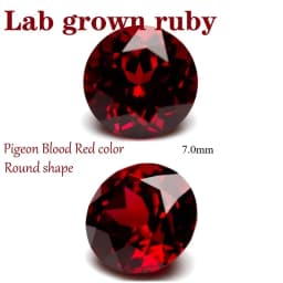 L-Ruby Sugar Tower Cut VVS1 Lab Grown Gemstone Pigeon Blood Red Certificate Advanced Charms Jewelry Making Materials Wholesale