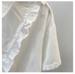 Summer Short Sleeved Shirt For Women With Loose Design And Diagonal Buckle Casual Fashion Cotton White Shirt