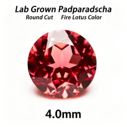 Lab Grown Padparadscha Cushion Cut Fire Lotus Color DIY Charms Jewelry Making Ring Necklace Earrings Main Materials Certificate