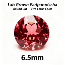 Lab Grown Padparadscha Cushion Cut Fire Lotus Color DIY Charms Jewelry Making Ring Necklace Earrings Main Materials Certificate