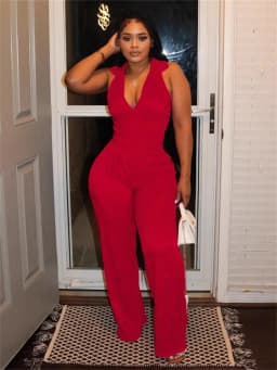 Wmstar Two Piece Set Wholesale Summer Sleeveless Solid Top Pleated Casual Pants Set for Women Elegant Matching Suit New Style