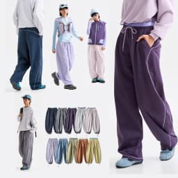 Men Women Mountain Outdoor Quick Dry Wide Leg Sport Pant Sweatpants Joggers Loose Casual Cycling Hiking Baggy Pants Trousers