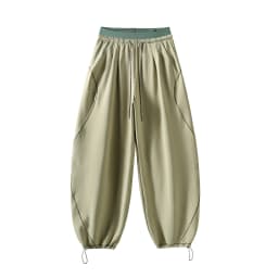 Men Women Outdoor Hiking Quick Dry Loose Casual Sport Trousers Streetwear Lightweight Knitted Pants Unisex Joggers Sweatpants