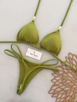 Micro Bikinis 2027 Push Up Women Swimsuit String Swimwear Brazilian Bikini Set Halter Biquini Floral Swimsuit Solid Beachwear