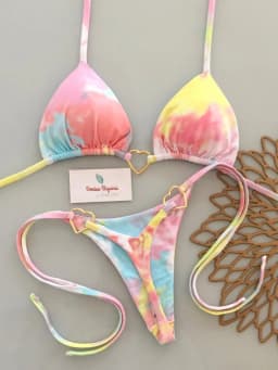 Micro Bikinis 2027 Push Up Women Swimsuit String Swimwear Brazilian Bikini Set Halter Biquini Floral Swimsuit Solid Beachwear