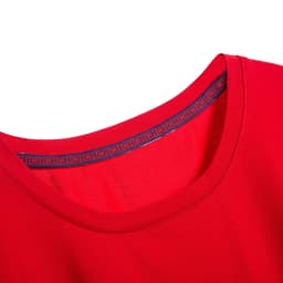 CHCH Women's T-shirt Fashion Hand Embroidered Casual Round Neck Tops