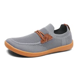 Mens Big Size Flat Wide Toe Shoes 49 50 51 52 53 54 Barefoot Comfort Minimalist Zero Drop Summer Breathable Slip-on Mesh Shoes