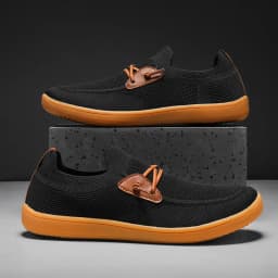 Mens Big Size Flat Wide Toe Shoes 49 50 51 52 53 54 Barefoot Comfort Minimalist Zero Drop Summer Breathable Slip-on Mesh Shoes