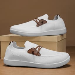 Mens Big Size Flat Wide Toe Shoes 49 50 51 52 53 54 Barefoot Comfort Minimalist Zero Drop Summer Breathable Slip-on Mesh Shoes
