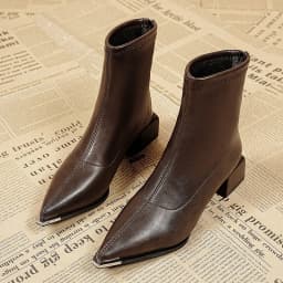 Autumn Winter Fashion Pointed Toe Ankle Boots Women Concise Thick Heels Shoes Street Style Party Short Botas Mujer