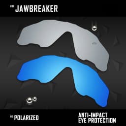 OOWLIT Lenses Replacements For Oakley Jawbreaker OO9290 31mm &  Jawbreaker Asian Fit OO9270 Sunglasses Polarized - Multi Colors