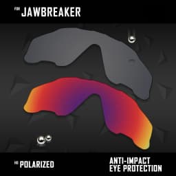 OOWLIT Lenses Replacements For Oakley Jawbreaker OO9290 31mm &  Jawbreaker Asian Fit OO9270 Sunglasses Polarized - Multi Colors