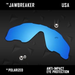 OOWLIT Lenses Replacements For Oakley Jawbreaker OO9290 31mm &  Jawbreaker Asian Fit OO9270 Sunglasses Polarized - Multi Colors