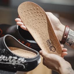 Maden New Casual Letters Non-slip Chef Shoes Men's Summer Outdoor Black Thick Sole Slippers EVA Waterproof Clogs Fishing Shoes