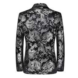 Plus Size 6XL-M Spring Luxury Men Bronzing Print Blazers 2025 New Slim Wedding Nightclub Party Dress Mens Clothing Suit Jackets