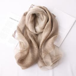 VREOVOR High-end Korean Version Double-layer Mohair Wool Silk Scarf Mulberry with Cheongsam Shawl Summer Outside Fashion Trend