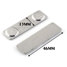 Metal Badge Brooch Strong Magnetic Name Tags 50/100PCS Badge Metal Fastener ID Cards Durable Attachment Holder Decoration