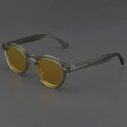 Johnny Depp Polarized Sunglasses Men Women UV400 Lemtosh Sun Glasses Brand Retro Acetate Frame For Male Eyeglasses Eyewear