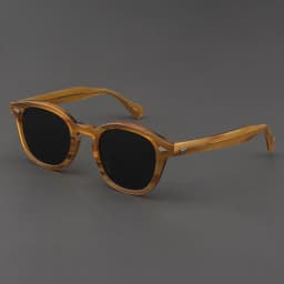 Johnny Depp Polarized Sunglasses Men Women UV400 Lemtosh Sun Glasses Brand Retro Acetate Frame For Male Eyeglasses Eyewear