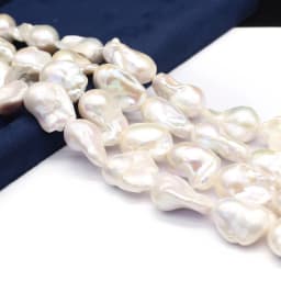 15x20mm6A Baroque Hand-Selected Natural Freshwater White Pearl Isolated Rare Bead Jewelry Make DIY Necklace Bracelet Accessories