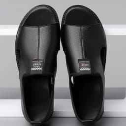 Sandals for Men Brand Casual Shoes Outdoor Fashion Men's Slippers Comfortable Beach Shoes High Quality Leather Men Flat Sandals