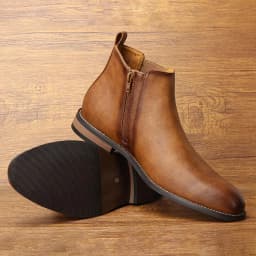 Chelsea Boots Men Fashion Comfortable Casual Retro 2026 Brand Chelsea Boots #KD216