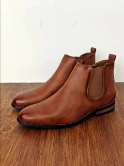 Chelsea Boots Men Fashion Comfortable Casual Retro 2026 Brand Chelsea Boots #KD216