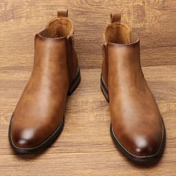 Chelsea Boots Men Fashion Comfortable Casual Retro 2026 Brand Chelsea Boots #KD216