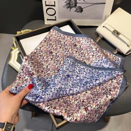 100% Pure Silk Square Scarf Women Hairband Office Neck Scarves Print Luxury Neckerchief Bandana Spring Foulard Female Shawl 65cm