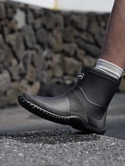 1 Pair of Men's Short-Tube Rain Boots, Outdoor Commuting Waterproof Shoes, Women's Low-Cut Lightweight Non-Slip Water Boots, Beach Rain Boots