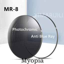 MOMOJA 1.61 MR-8 Ultra-Tough Lens High-Definition Wear-Resistant Anti-Ultraviolet Anti-Blue Light Lens For Rimless Glasses