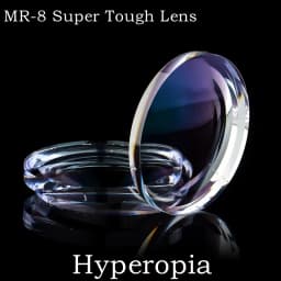 MOMOJA 1.61 MR-8 Ultra-Tough Lens High-Definition Wear-Resistant Anti-Ultraviolet Anti-Blue Light Lens For Rimless Glasses