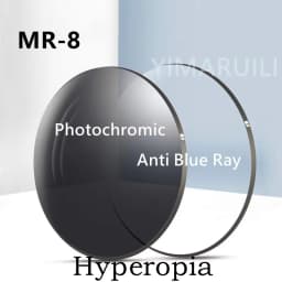 MOMOJA 1.61 MR-8 Ultra-Tough Lens High-Definition Wear-Resistant Anti-Ultraviolet Anti-Blue Light Lens For Rimless Glasses