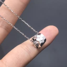 MESSITOK 925 Women's Necklace, Diamond Inlay Craftsmanship, High End Necklace, Festival Gift