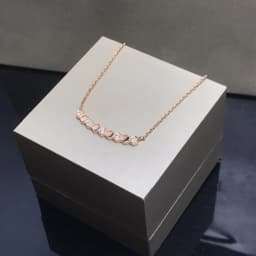 MESSITOK 925 Women's Necklace, Diamond Inlay Craftsmanship, High End Necklace, Festival Gift