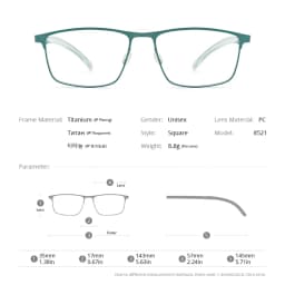 FONEX Titanium Glasses Frame Men Brand Design Square Eyeglasses Frame Ultralight-Weight Japanese High-end Silicone Eyewear 8521
