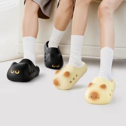 New Cat Claw Slippers Women Summer Mules Lightweight Indoor Slides Woman Non-Slip Odorless Kitten EVA Slipper Family Home Shoes
