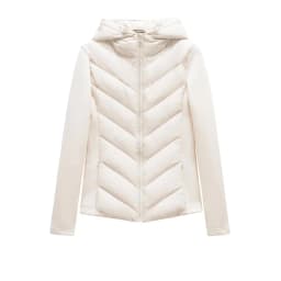 ETJ 2026 New Women's Elegant Fashion Patchwork Long Sleeve Standing Collar Hooded Cotton Jacket Sport Coat 8073227
