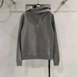 HKSH Men's Tide Punk Dark Autumn Winter New RO Style Wizardry Zipper Women's Fashion Cotton Sweatshirt Chic Coats Hoodies HK0530