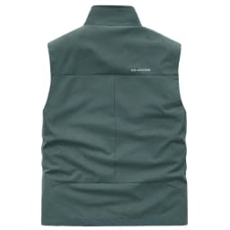 Men Summer Outdoor Work Safari Fishing Travel Photo Hiking Vest with Pockets Gym Jogging Running Sport Sleeveless Mesh Waistcoat
