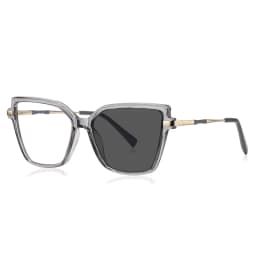 VKYEE Fashionable Versatile Butterfly Simple Design Women's Anti-blue Light Glasses Photochromic Can Be Customized Prescription