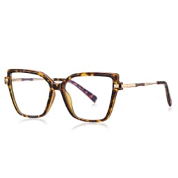 VKYEE Fashionable Versatile Butterfly Simple Design Women's Anti-blue Light Glasses Photochromic Can Be Customized Prescription