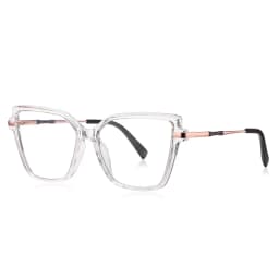 VKYEE Fashionable Versatile Butterfly Simple Design Women's Anti-blue Light Glasses Photochromic Can Be Customized Prescription