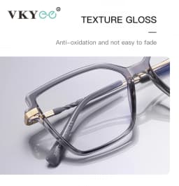 VKYEE Fashionable Versatile Butterfly Simple Design Women's Anti-blue Light Glasses Photochromic Can Be Customized Prescription