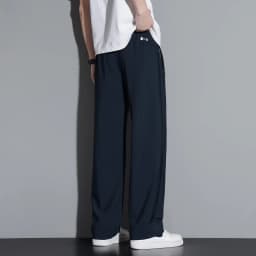 190cm 200cm Men's Tall Pants Zipper Pocket Summer Trouser Teeneeger Male Ice Silk Extra Long Length 110 115 Cm 120cm Lengthened
