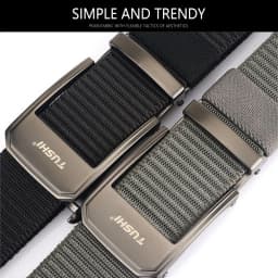 TUSHI Metal Quick Release Pluggable Buckle Nylon Belts For Men Durable Military Tactical Belt Cowboy Outdoor Army Strap Hunting