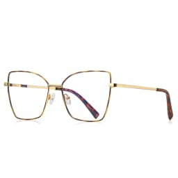 VICKY New Design Prescription Glasses Women Reading Glasses Butterfly Frame Customized Prescription Eyewear Face Contouring 3086